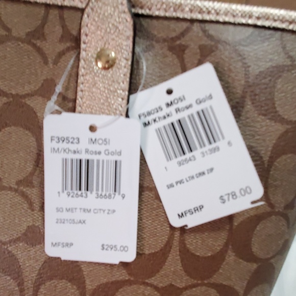 NWT ⚘Authentic COACH SET⚘ - Picture 6 of 7